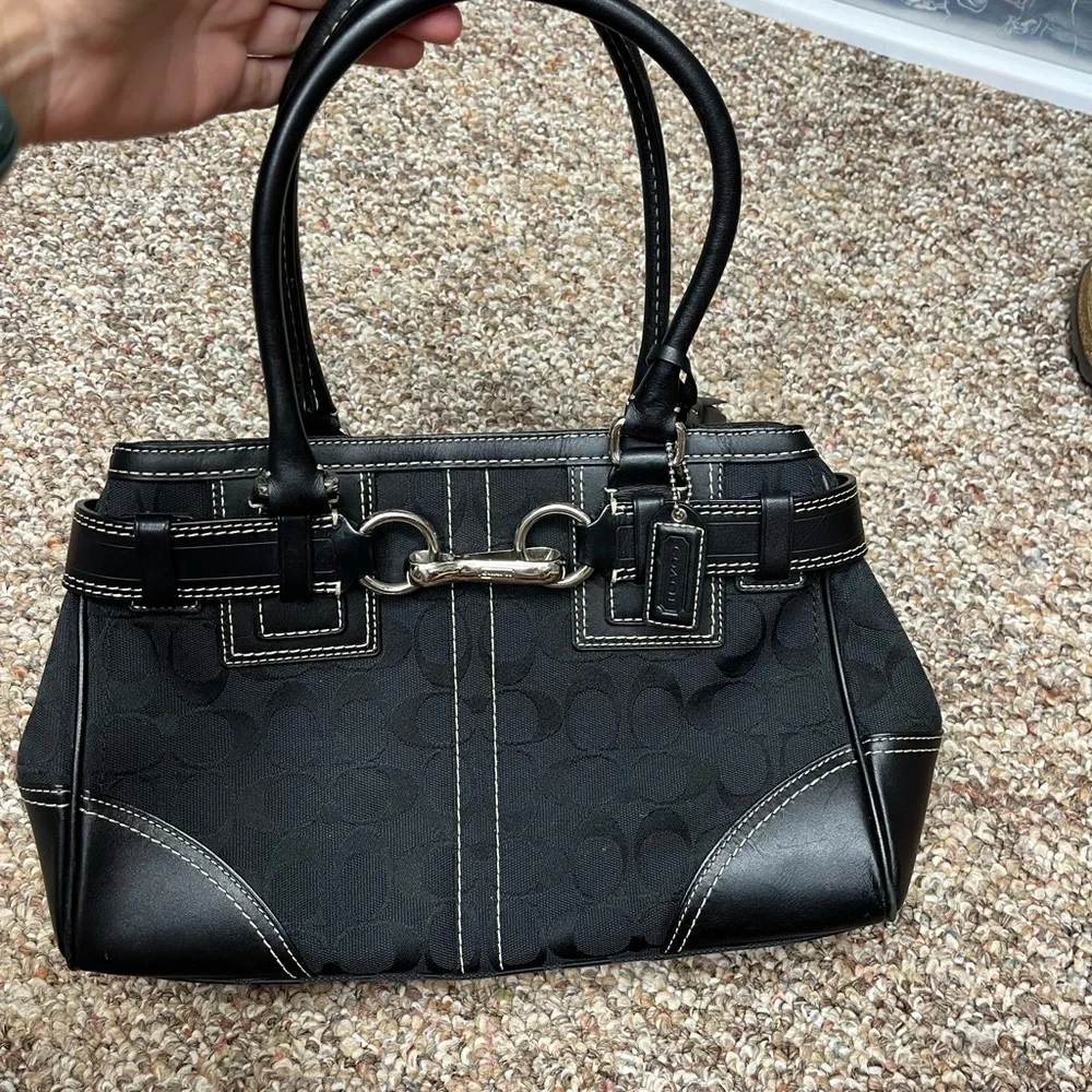 バッグ y2k 00s OLD coach Business bag black s-l400.jpg